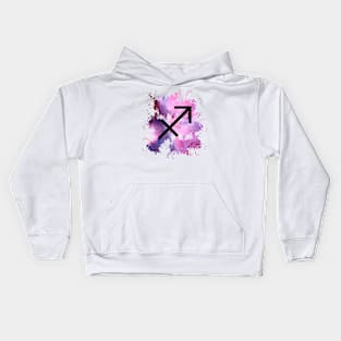 Sagittarius Abstract Kids Hoodie